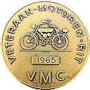 Veteraan Motoren Rit motorcycle rally badge from Jean-Francois Helias