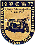 Veteranen Biberach motorcycle rally badge from Jean-Francois Helias