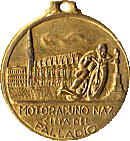 Vicenza motorcycle rally badge from Jean-Francois Helias