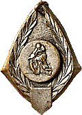 Vichy motorcycle rally badge from Jean-Francois Helias