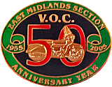 Vincent OC motorcycle rally badge from Jean-Francois Helias