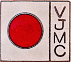 Vintage Japanese MC motorcycle club badge from Jean-Francois Helias