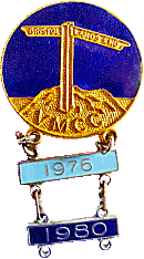 Bristol Lands End motorcycle run badge from Jean-Francois Helias