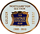 VMCC Northampton motorcycle club badge from Jean-Francois Helias