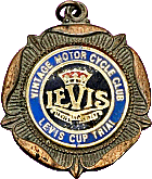 VMCC Levis Cup Trial motorcycle run badge from Jean-Francois Helias