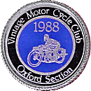 VMCC Oxford motorcycle club badge from Jean-Francois Helias