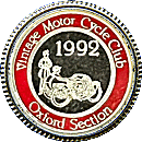 VMCC Oxford Section motorcycle club badge from Jean-Francois Helias