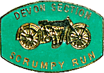 VMCC Scrumpy motorcycle run badge from Jean-Francois Helias