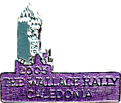 Wallace motorcycle rally badge from Jean-Francois Helias