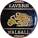 Walsall Kavern MCC motorcycle club badge from Jean-Francois Helias
