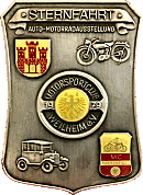 Weilheim motorcycle rally badge from Jean-Francois Helias