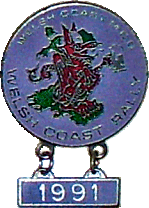 Welsh Coast motorcycle rally badge from Nigel Woodthorpe
