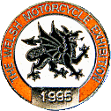 Welsh motorcycle show badge from Jean-Francois Helias