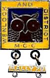 Wenlock motorcycle rally badge from Les Hobbs