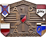 Wertungsfahrten motorcycle rally badge from Jean-Francois Helias