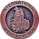 West Kent motorcycle run badge from Jean-Francois Helias