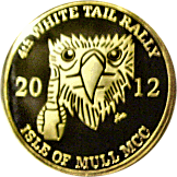 White Tail motorcycle rally badge from Steve Giddens
