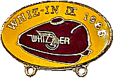 Whiz-In motorcycle run badge from Jean-Francois Helias