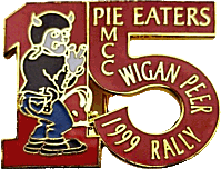 Wigan Peer motorcycle rally badge from Jean-Francois Helias