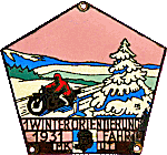 Winter Orientierungs Fahrt motorcycle rally badge from Jean-Francois Helias