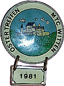 Witten motorcycle rally badge from Jean-Francois Helias