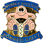 Wobbly Goolies motorcycle rally badge from Jean-Francois Helias