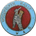 Woodpecker motorcycle rally badge from Johnny Croxson