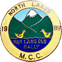 Yan Lang Dub motorcycle rally badge from Jean-Francois Helias