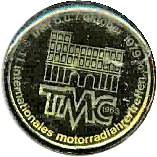 Tmc motorcycle rally badge from Ted Trett