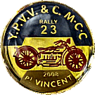 Yorke Peninsula Veteran motorcycle rally badge from Jean-Francois Helias
