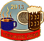 Yorkshire Brew motorcycle rally badge from Steve Giddens