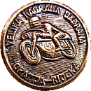 Yugoslavia Opatija-Rijeka motorcycle race badge from Jean-Francois Helias