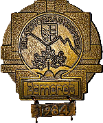 Zameret motorcycle rally badge from Hans Mondorf