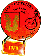 Zelt motorcycle rally badge from Jean-Francois Helias