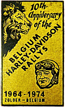 Zolder motorcycle rally badge from Jean-Francois Helias