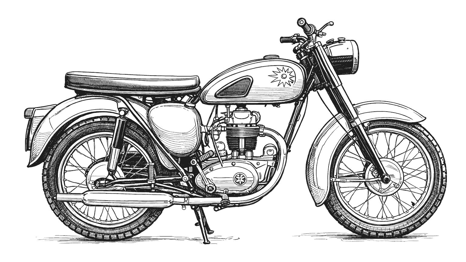 BSA C15 as rendered by Copilot