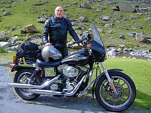 Bob with his Harley