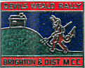 Devils Weald motorcycle rally badge from Dave Cooper