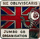 Jumbo (GB) motorcycle run badge from Jean-Francois Helias